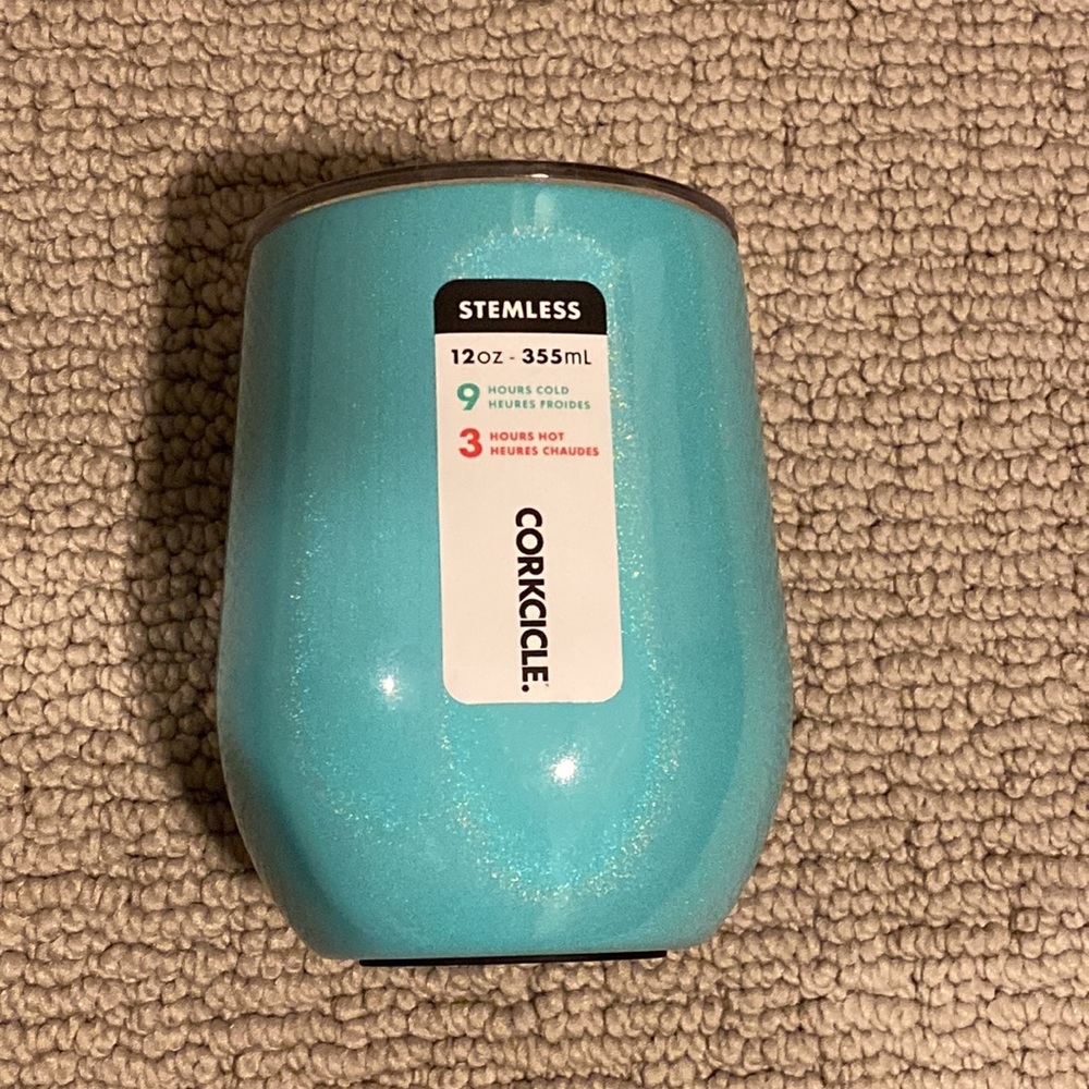 NEW Corkcicle Wine Tumbler with Silicone Straw - Picture 10 of 13